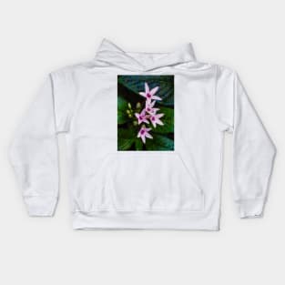 The Pink Star Flower Kids Hoodie